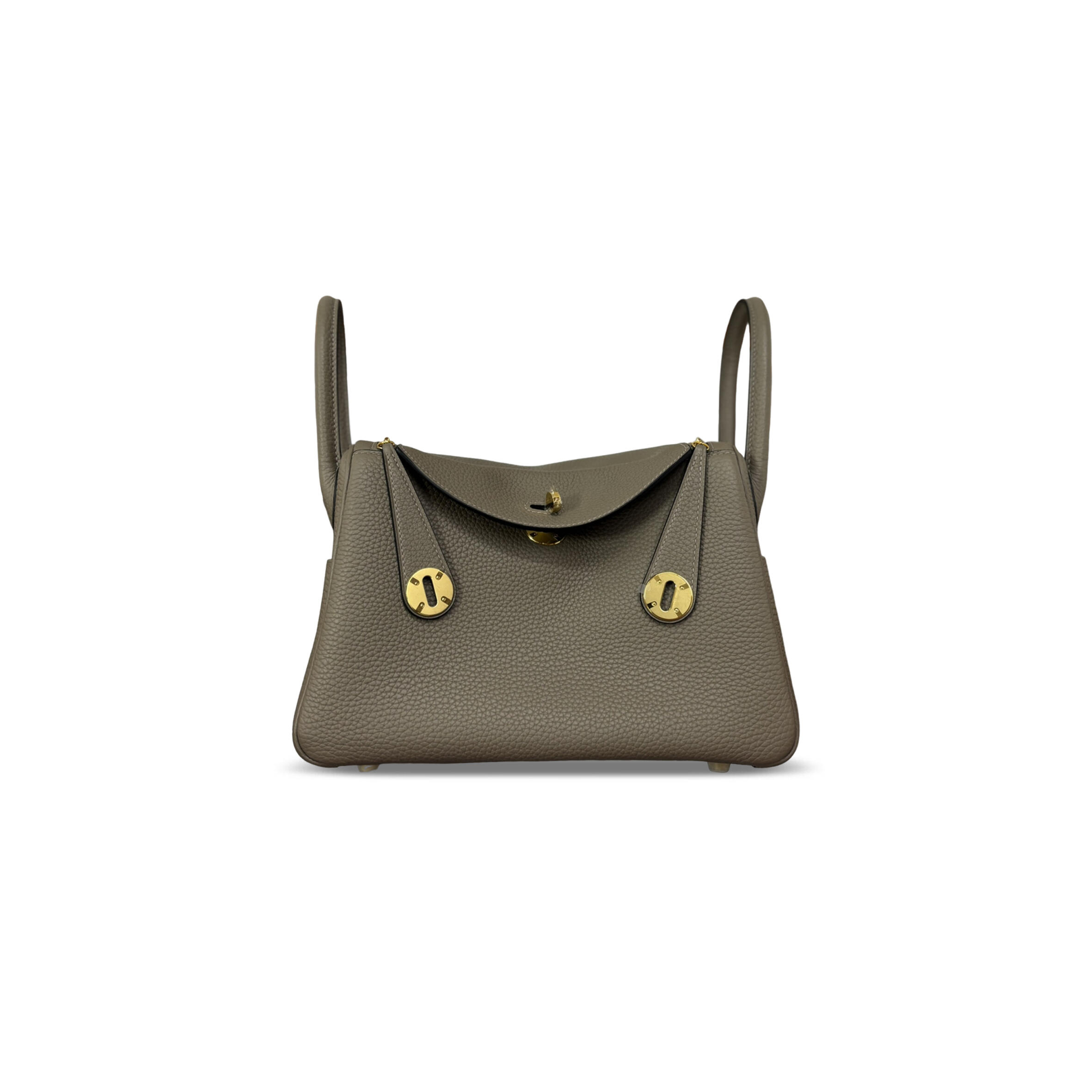 H**mes MASTER LINDY 26 CLEMENCE TRENCH GOLD HARDWARE (26*18*12cm)